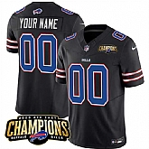 Men & Women & Youth Buffalo Bills Active Player Custom Black 2023 F.U.S.E. AFC East Champions Ptach Football Stitched Jersey,baseball caps,new era cap wholesale,wholesale hats